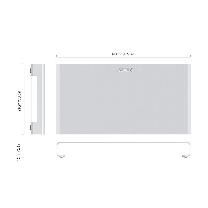 Подставка для ноутбука Orico KCS1 Grey - рис.4