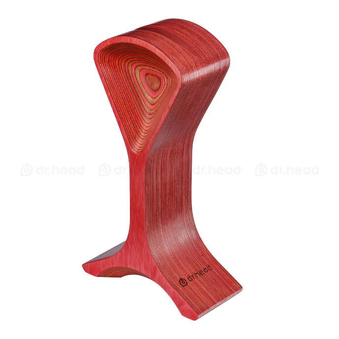 Подставка для наушников Dr.Head Under Wood Буран 2 Light Ruby / Dark Ruby - рис.0
