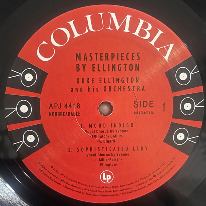Виниловая пластинка Duke Ellington And His Orchestra – Masterpieces By Ellington - LP - рис.4