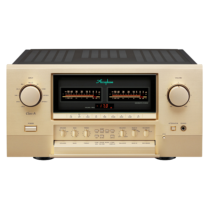 Интегральный усилитель Accuphase E-800 Gold - рис.1
