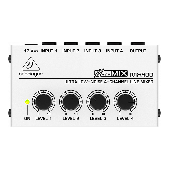 Микшерный пульт Behringer MicroMix MX400 White - рис.0