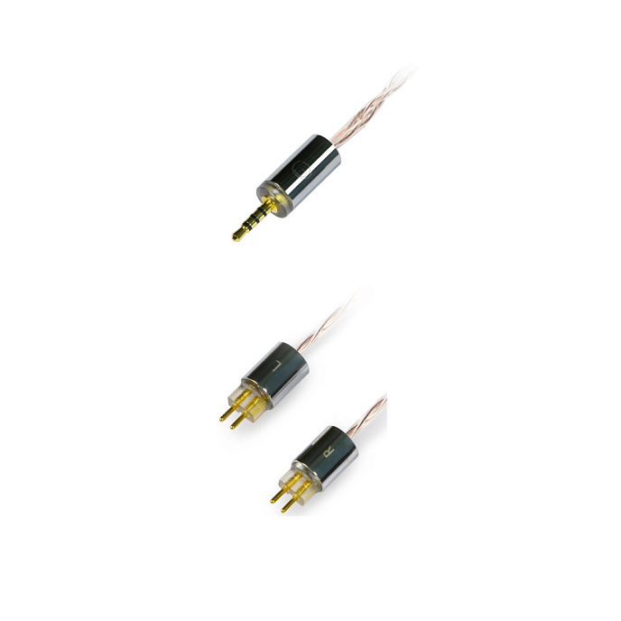 Кабель OEAudio 2DualCDC 2.5mm-CIEM Transparent - рис.0