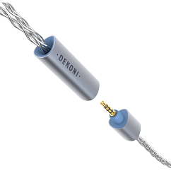 Кабель Dekoni Audio Ensemble USB-C Silver Plated Cable 2-Pin