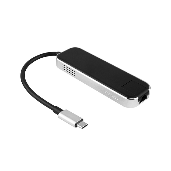 USB HUB Rombica USB-C Chronos Black - рис.0