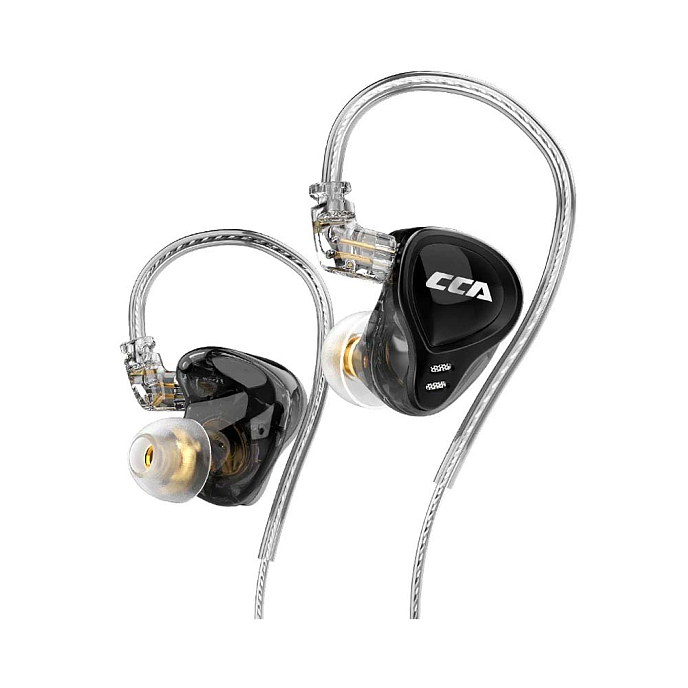 Наушники внутриканальные CCA CA16 PRO Black Without Mic - рис.1