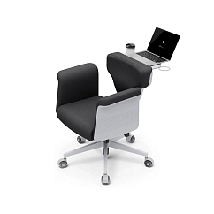 Компьютерное кресло FoxGear Studio Fabric Dark Grey