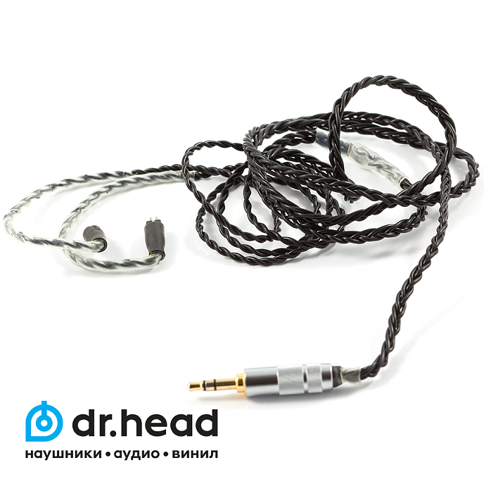 Кабель Labkable Silver Black 4 wire 2 pin - рис.4