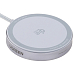 Беспроводная зарядная панель Ugreen W753 MagFlow 25W Magnetic Wireless Charger with USB-C 25W Silver - рис.1 Беспроводная зарядная панель Ugreen W753 MagFlow 25W Magnetic Wireless Charger with USB-C 25W Silver - рис.1