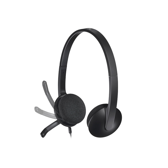 Гарнитура Logitech Headset H340 USB Black - рис.2
