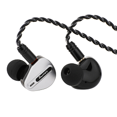 Наушники внутриканальные Kiwi Ears Airoso Black/Silver