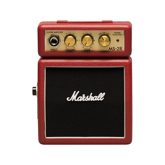 Гитарный усилитель Marshall MS-2R Micro Amp Red - рис.0