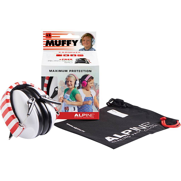 Детские противошумные наушники Alpine Muffy White - рис.4