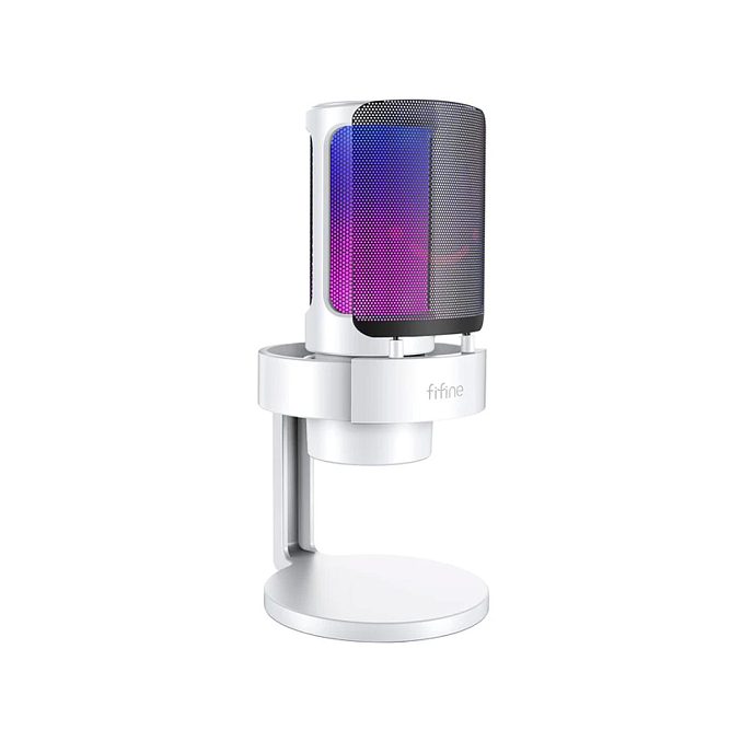 Микрофон для стриминга и игр Fifine AmpliGame A8 White - рис.0
