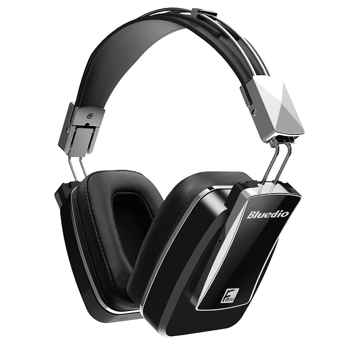 Беспроводные наушники Bluedio F800 Black - рис.0