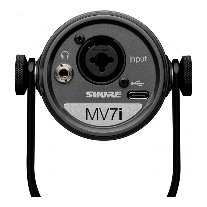 USB-микрофон Shure MV7i Black - рис.4