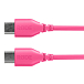 Кабель RODE SC22 Black USB-C to USB-C Pink 0.3m - рис.1 Кабель RODE SC22 Black USB-C to USB-C Pink 0.3m - рис.1