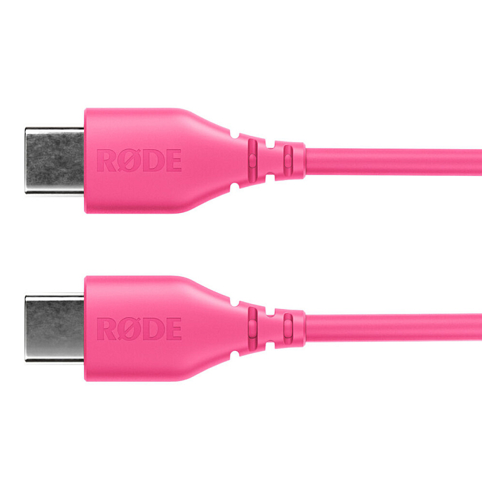 Кабель RODE SC22 Black USB-C to USB-C Pink 0.3m - рис.1