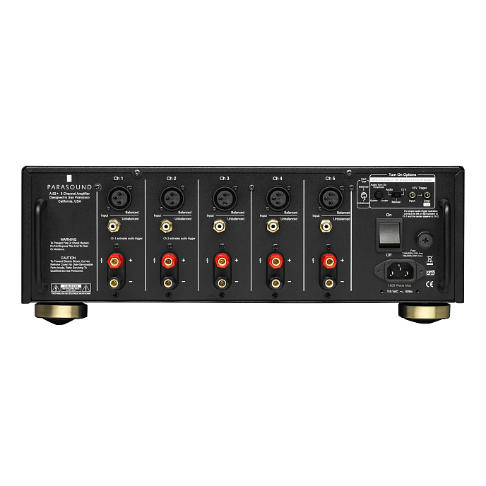 Усилитель мощности Parasound A52+ Black - рис.2