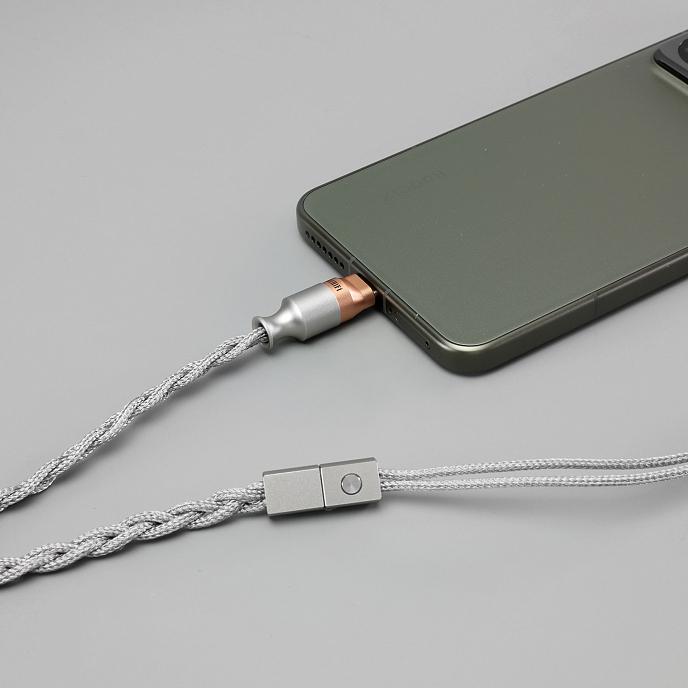 Кабель ddHiFi M198C USB-C - MMCX Silver - рис.2