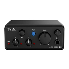 Аудиоинтерфейс Fender Audiobox GO Black