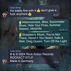 Виниловая пластинка Arab Strap – I'm Totally Fine With It Don't Give A Fuck Anymore LP