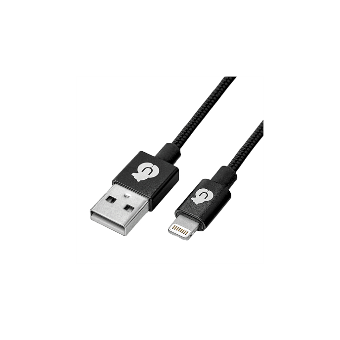 Кабель uBear Force Lightning - USB-A Black - рис.1