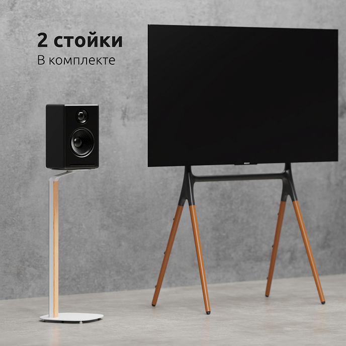 Стойки под акустику Uniteki STW102SPEAKER White - рис.3
