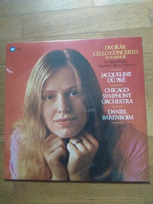 Виниловая пластинка Dvorak; Jacqueline du Pre; Chicago Symphony Orchestra; Daniel Barenboim - Cello Concerto In B Minor & Silent Woods Adagio For Cello & Orchestra - рис.1