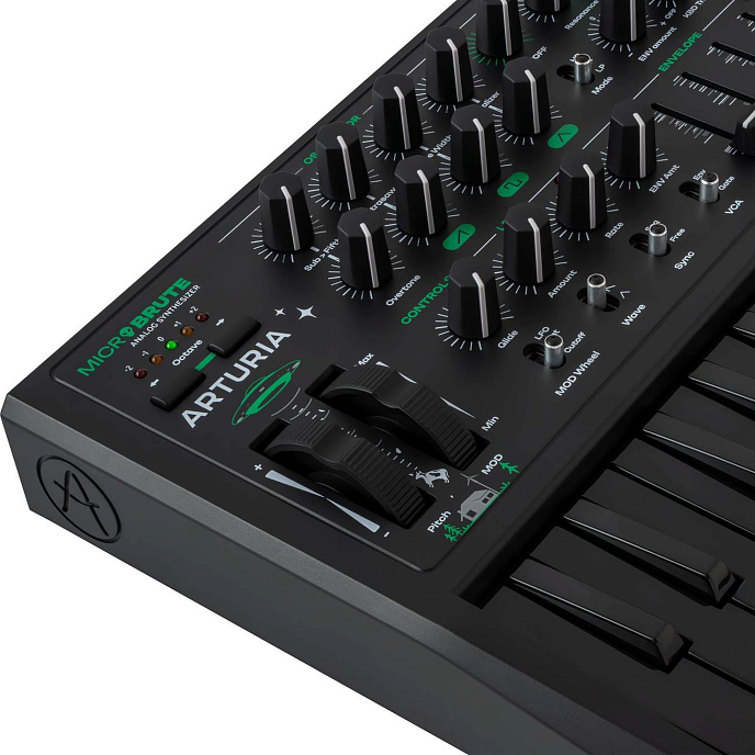 Синтезатор Arturia MicroBrute UFO Limited Edition Black - рис.5