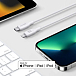 Кабель Anker 542 USB-C to Lightning Cable White 0.9m - рис.1