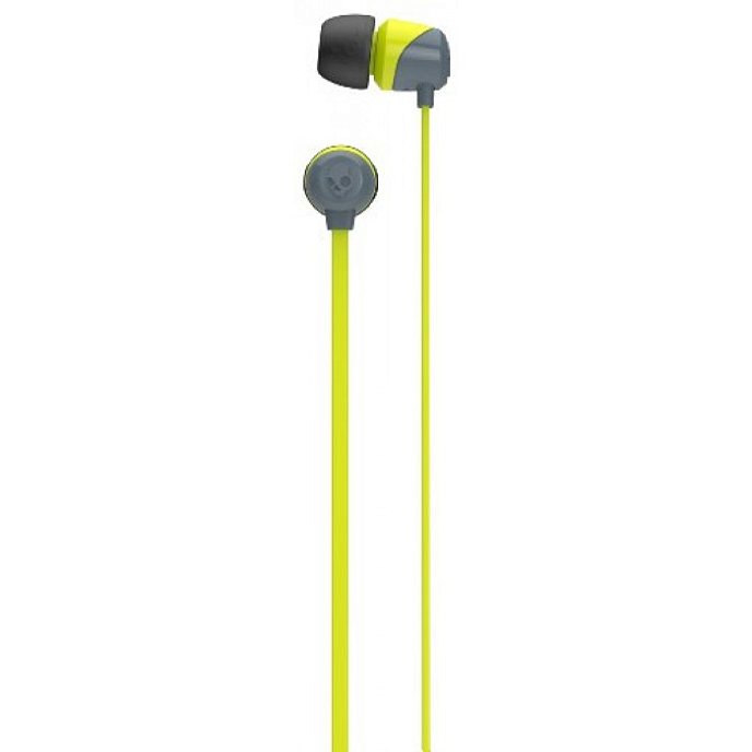 Наушники внутриканальные Skullcandy Jib Grey/Lime - рис.2