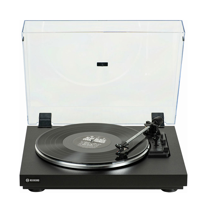 Проигрыватель винила Rekkord Audio F110 Black - рис.1