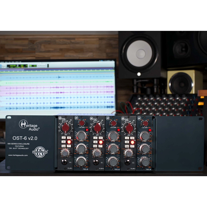 Шасси для модулей 500-й серии Heritage Audio OST-6 V2 Black - рис.4