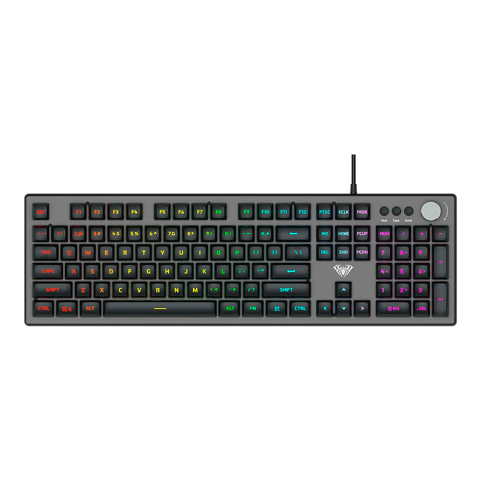 Клавиатура AULA F2028 Grey - рис.0