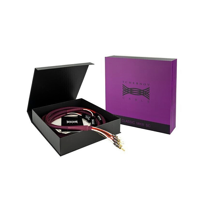 Кабель Tchernov Cable Classic MkIII SC Sp/Bn 2.65m Violet - рис.1