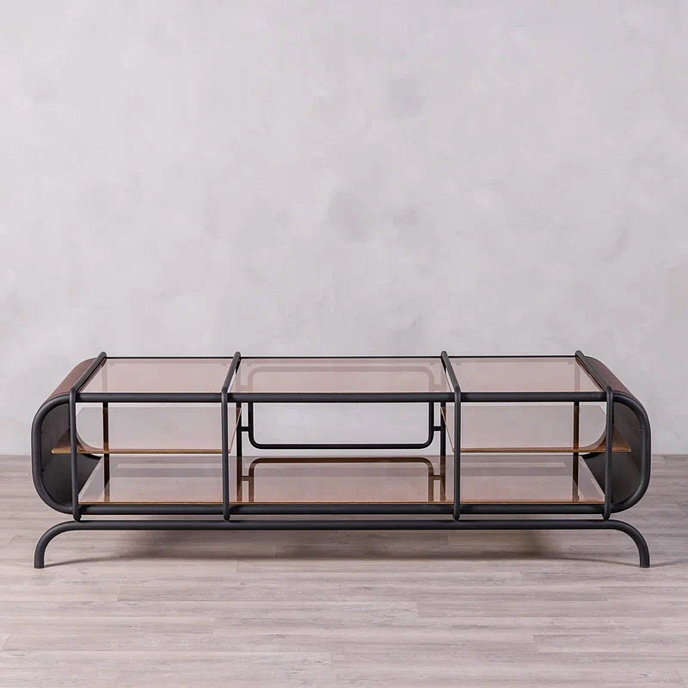 Стойка для Hi-Fi F2F Кинотека Matte Black Bronze Dark Brown - рис.2