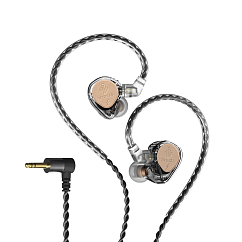 Наушники внутриканальные Hidizs ST2 Pro 3.5mm Black Transparent (w/o mic)