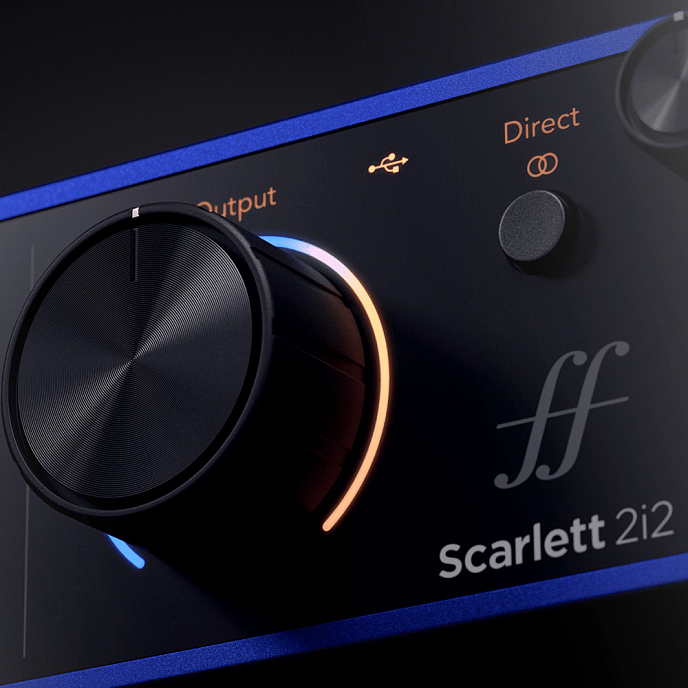 Аудиоинтерфейс Focusrite Scarlett 2i2 4th Gen Anniversary Edition Blue - рис.8