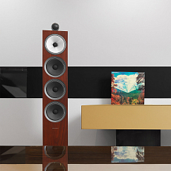 Напольная акустика Bowers & Wilkins 702 S2 rosenut