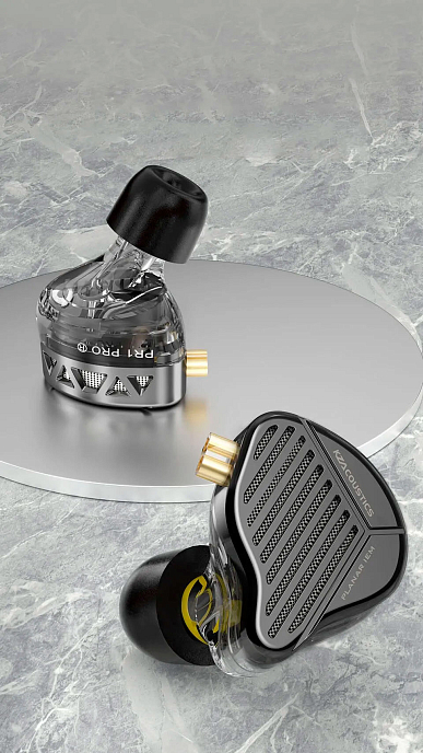 Наушники внутриканальные KZ PR1 Pro without Mic Black - рис.6