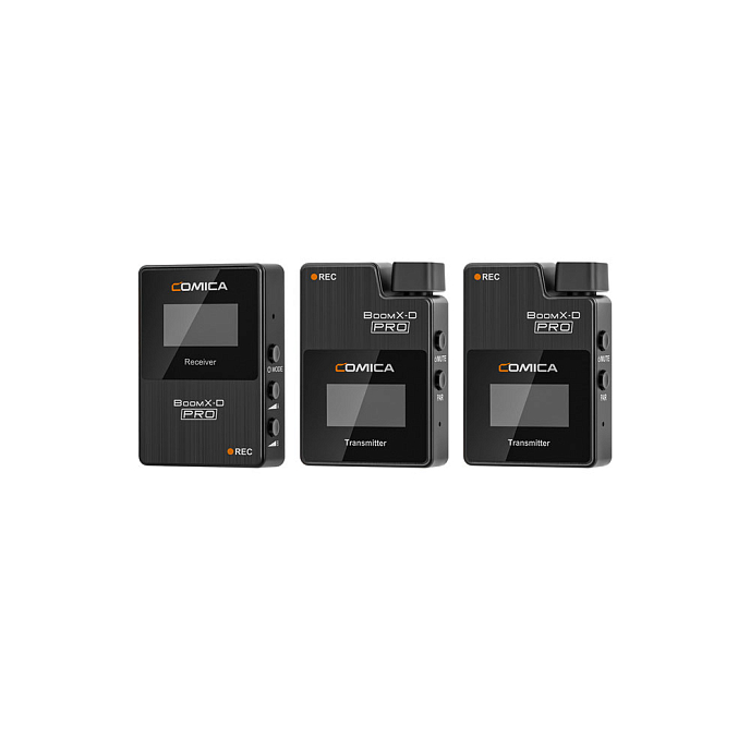 Микрофон беспроводной CoMica BoomX-D2 PRO Black - рис.0
