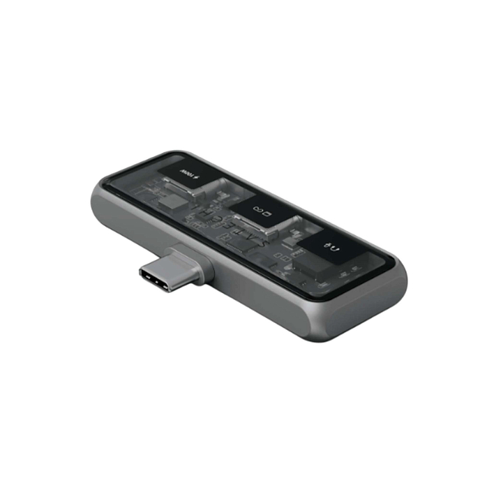 USB HUB Satechi Mobile XR Hub PD 100W With Audio Grey - рис.1