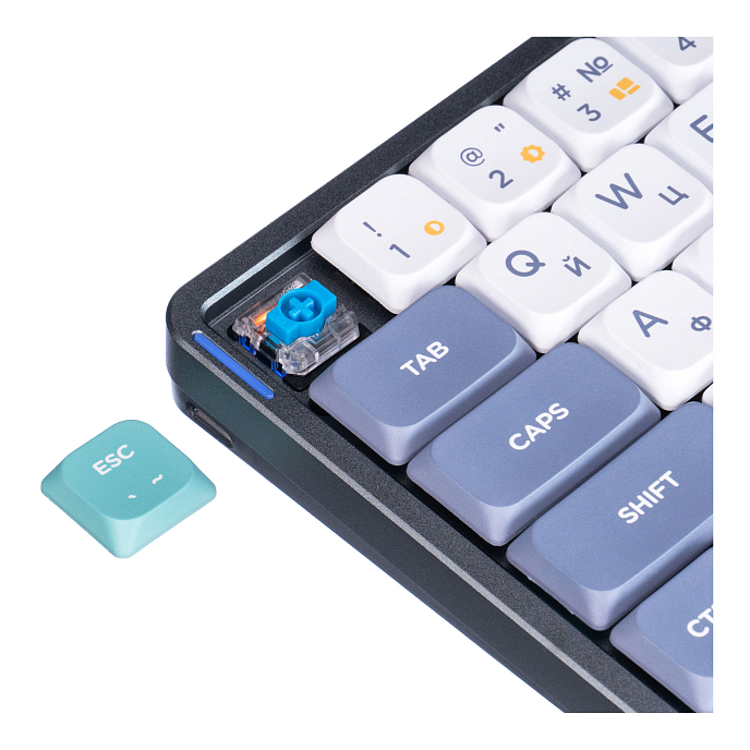 Клавиатура NuPhy Air60 Blue Switch - рис.7