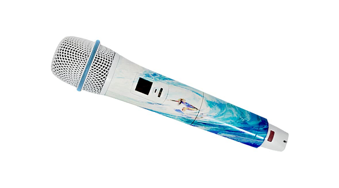 Кастомизация Авторская аэрография тела микрофона - рис.1