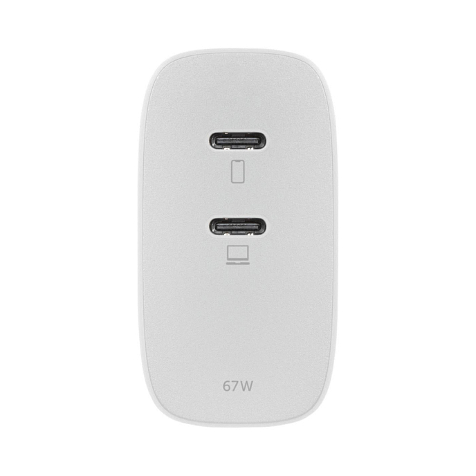 Сетевое зарядное устройство Native Union Fast GaN Charger PD 67W White - рис.2