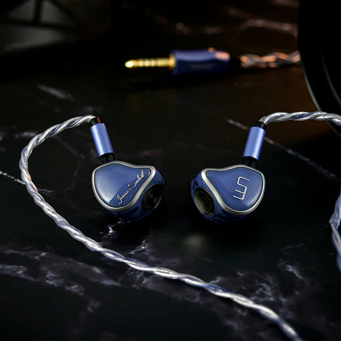 High End наушники Unique Melody Jaune Soleil Blue - рис.6