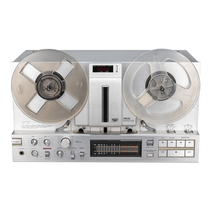 Катушечные магнитофоны AKAI GX-77 серебряный - рис.0