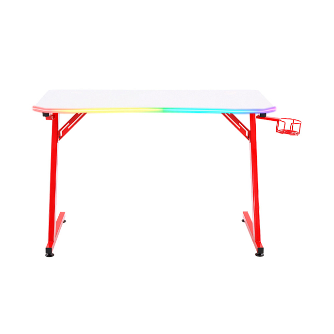 Компьютерный стол GameLab Monolith Red / White - рис.5