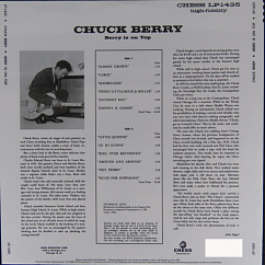 Виниловая пластинка Chuck Berry - Berry Is On Top (Analogue) LP