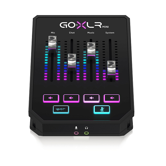 Внешняя звуковая карта tc helicon go xlr mini
